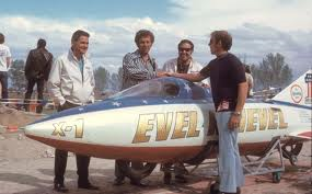 Evel Kneivel's rocket bike 1974